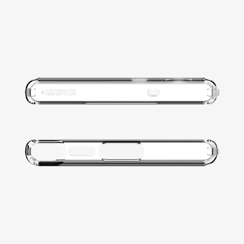 ACS05617 - Galaxy S23 Ultra Case Ultra Hybrid in crystal clear showing the back